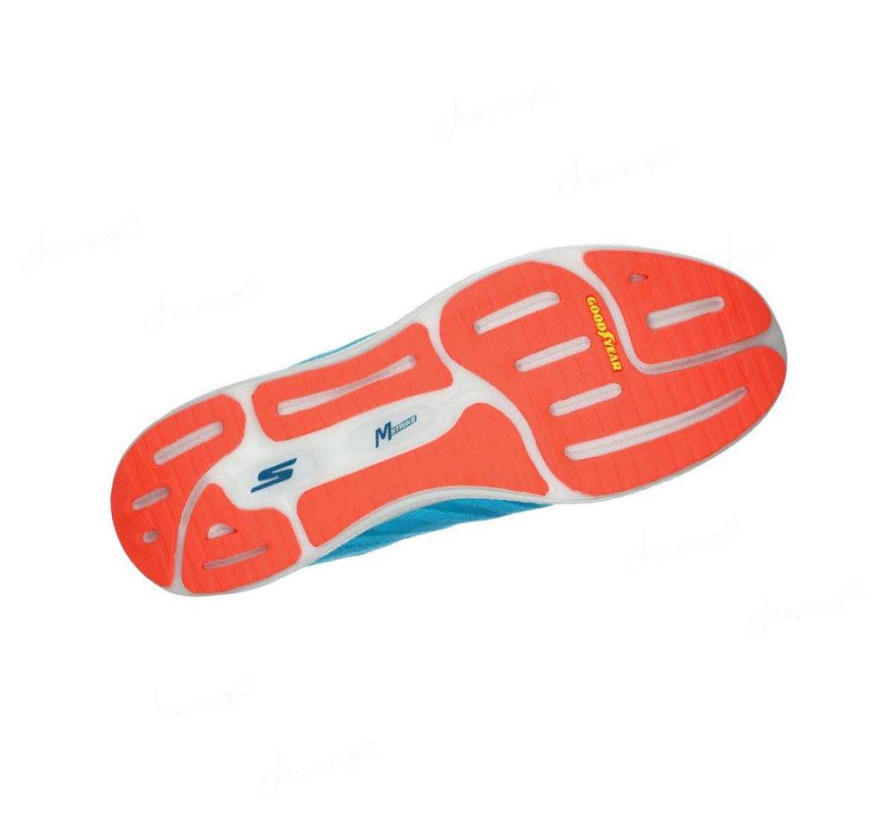 Zapatillas Running Skechers GO RUN Razor Hombre Azules Coral | A81AW_AR