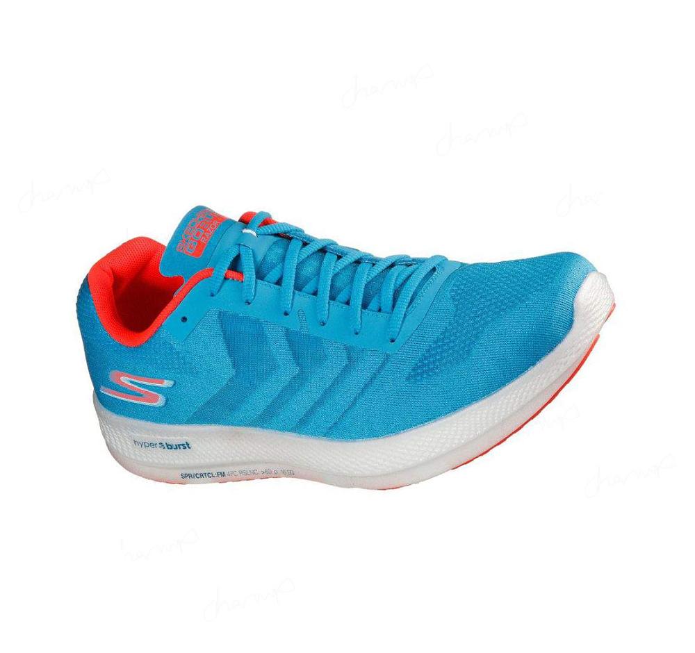 Zapatillas Running Skechers GO RUN Razor Hombre Azules Coral | A81AW_AR