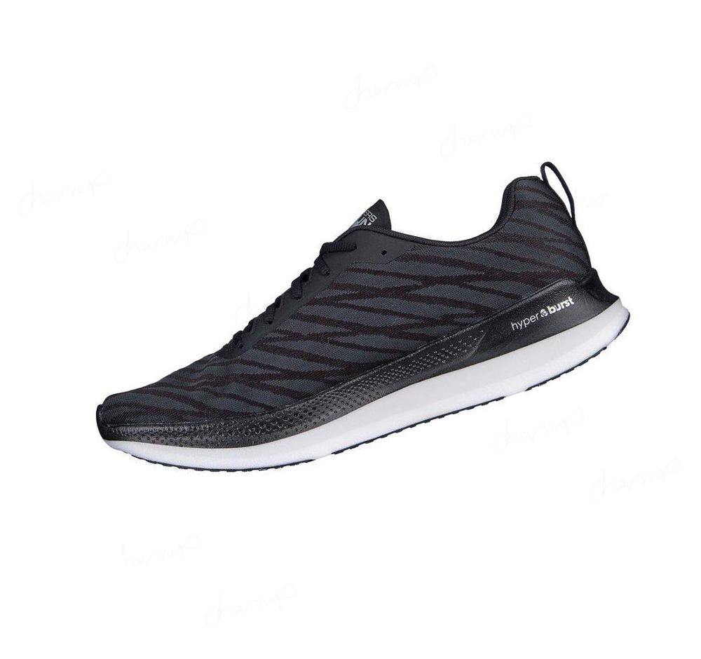 Zapatillas Running Skechers GO RUN Razor Excess 2 Hombre Negras Blancas | A862A_AR