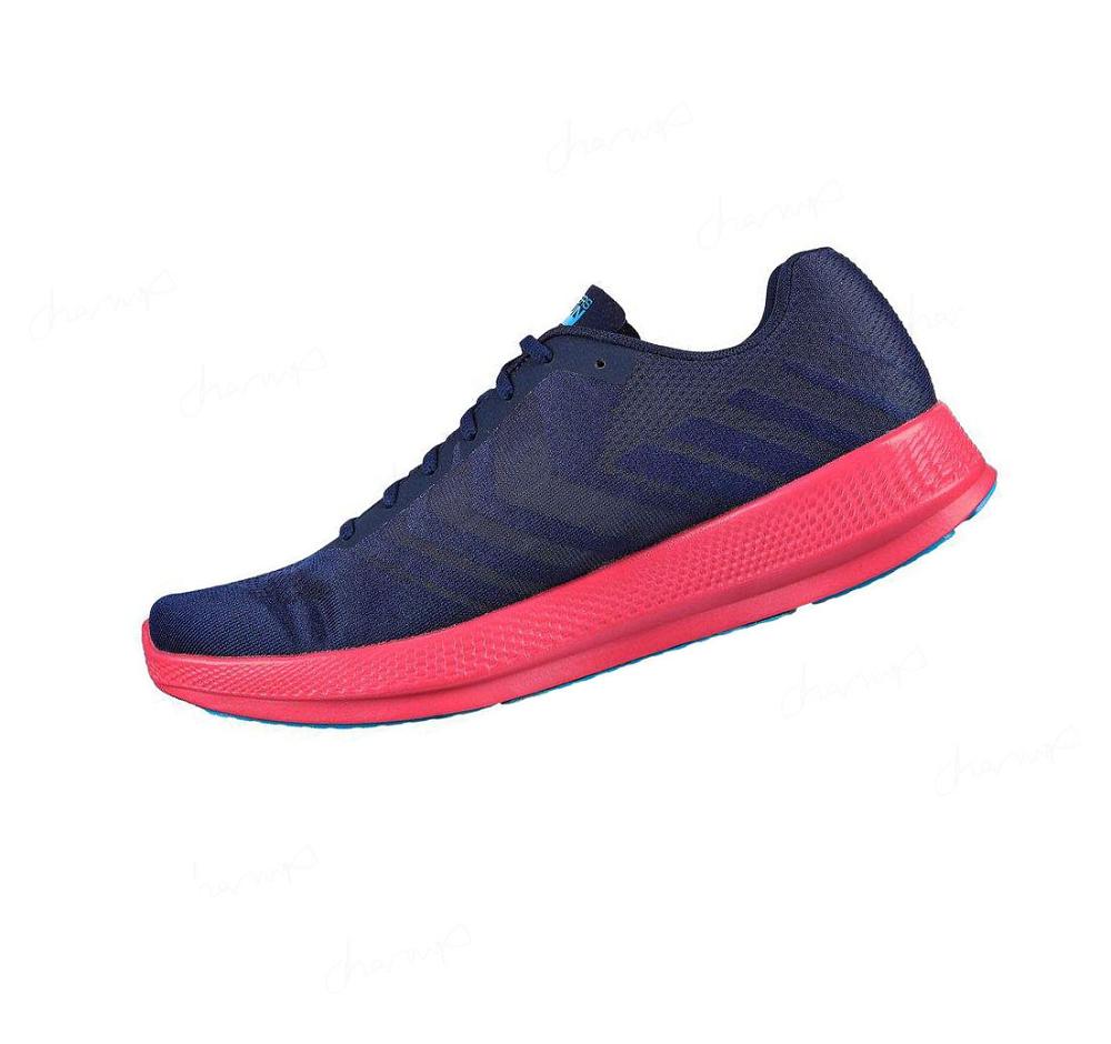 Zapatillas Running Skechers GO RUN Razor Hombre Azul Marino Multicolor | AT890_AR