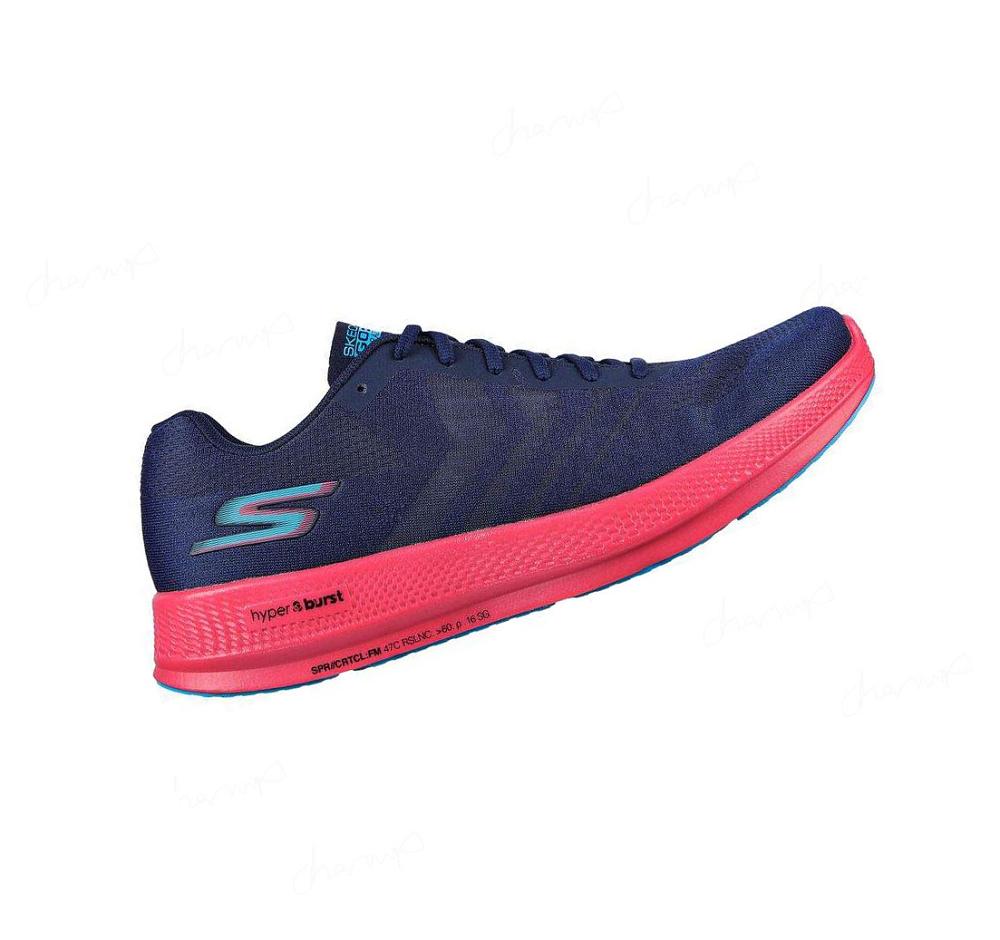 Zapatillas Running Skechers GO RUN Razor Hombre Azul Marino Multicolor | AT890_AR