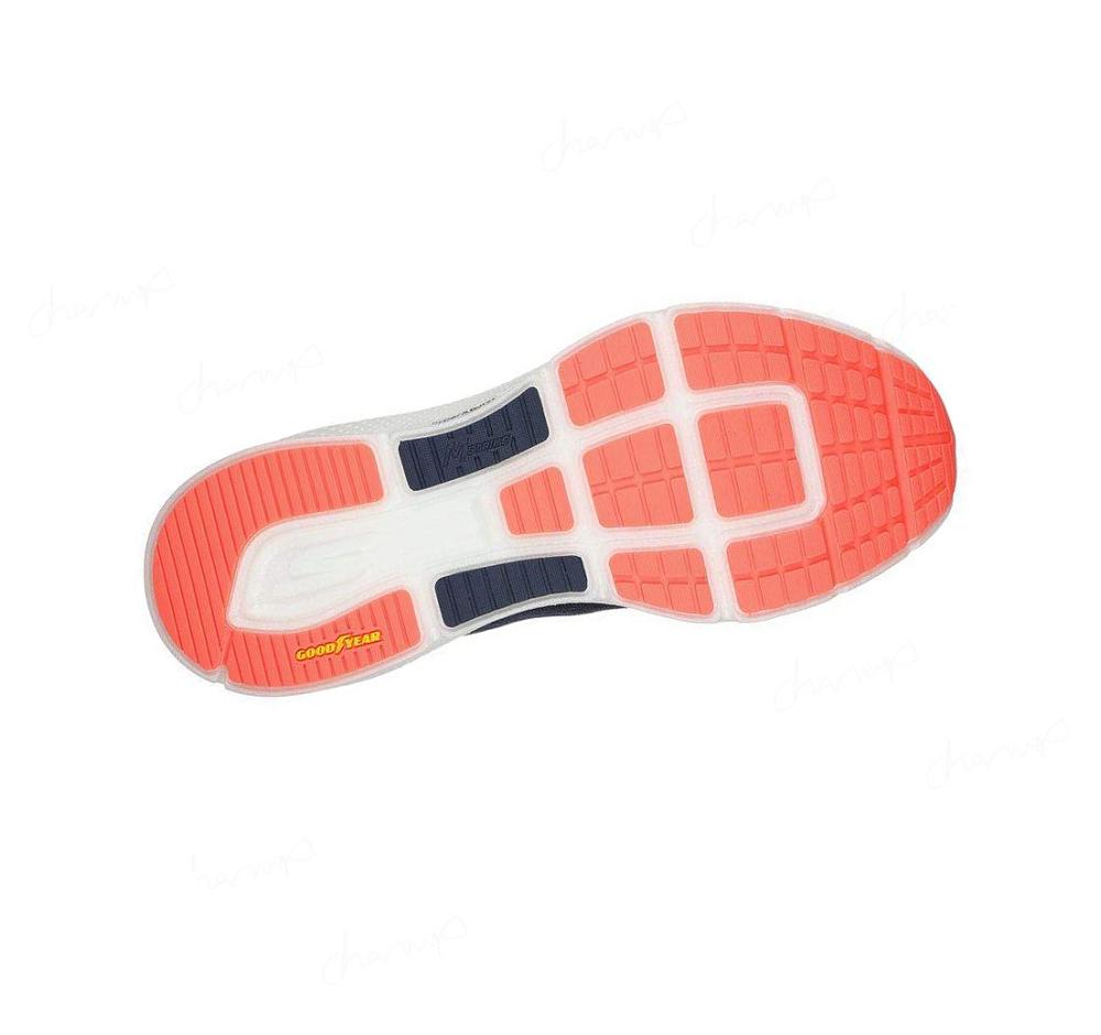 Zapatillas Running Skechers GO RUN Ride 9 Hombre Azul Marino Coral | AT3T0_AR