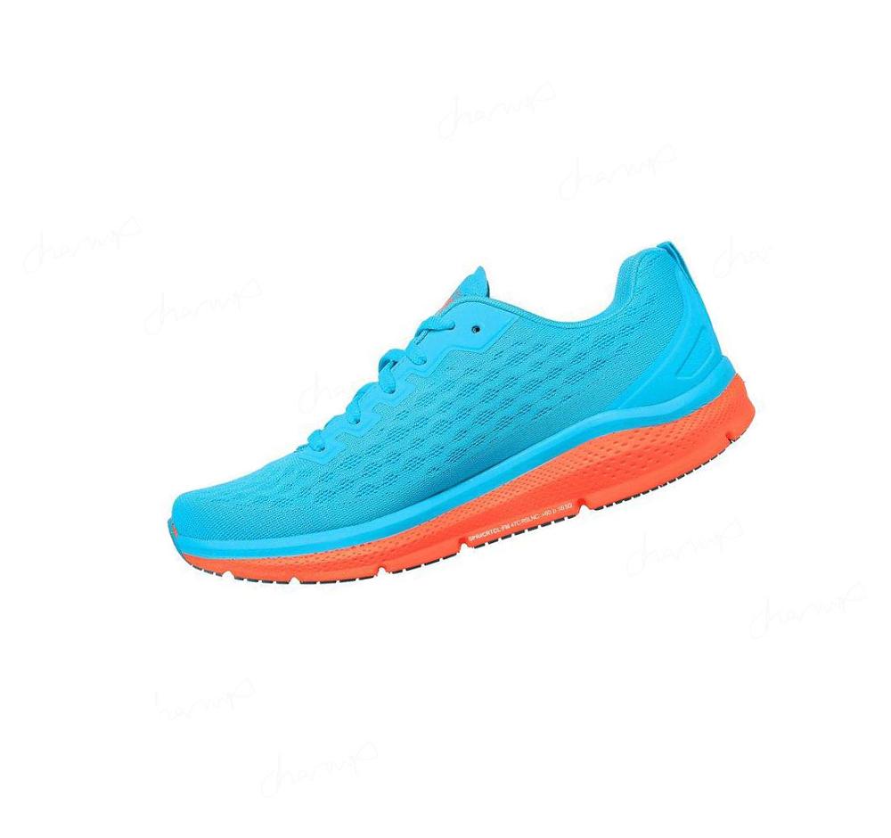 Zapatillas Running Skechers GO RUN Ride 9 Hombre Azules Coral | AT505_AR