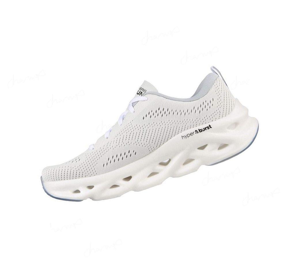 Zapatillas Running Skechers GO RUN Swirl Tech Hombre Blancas | 6A6AC_AR