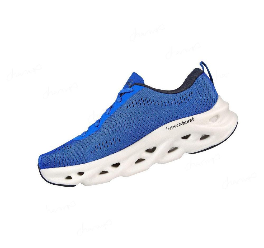 Zapatillas Running Skechers GO RUN Swirl Tech Hombre Azules | 6A8T8_AR