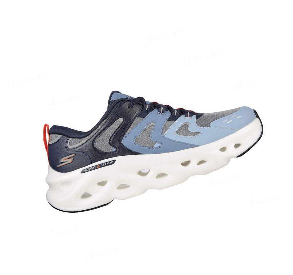 Zapatillas Running Skechers GO Run Swirl Tech - Surge Hombre Azul Marino Azules | 6A50K_AR