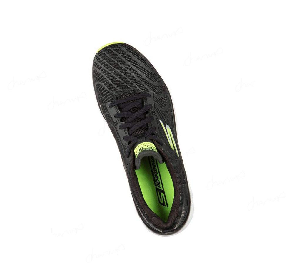 Zapatillas Running Skechers GOrun Balance 2 Hombre Negras Verde Claro | A6T5G_AR