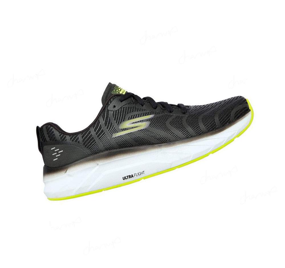 Zapatillas Running Skechers GOrun Balance 2 Hombre Negras Verde Claro | A6T5G_AR