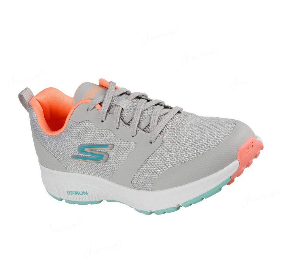 Zapatillas Running Skechers GOrun Consistent - Fearsome Mujer Gris Multicolor | 61A80_AR