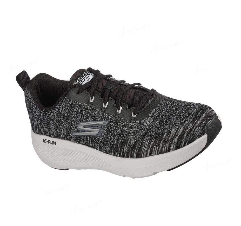 Zapatillas Running Skechers GOrun Elevate - Cipher Hombre Negras Gris | A500K_AR