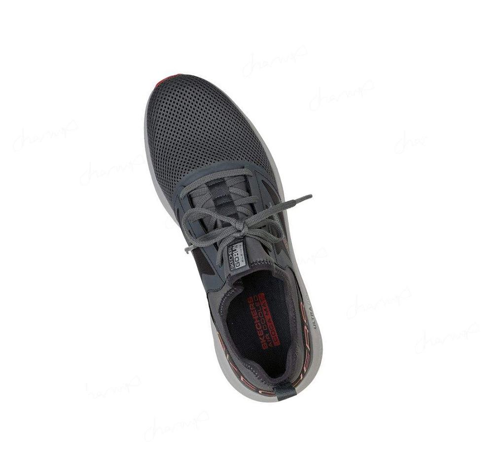 Zapatillas Running Skechers GOrun Elevate - Ultimate Valor Hombre Gris Rojas | AA6A5_AR