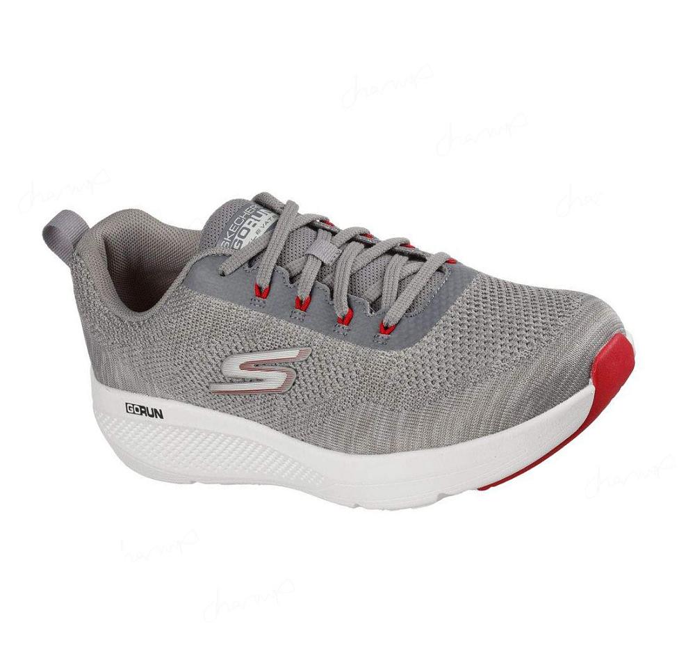 Zapatillas Running Skechers GOrun Elevate - Cipher Hombre Gris Rojas | AA89D_AR