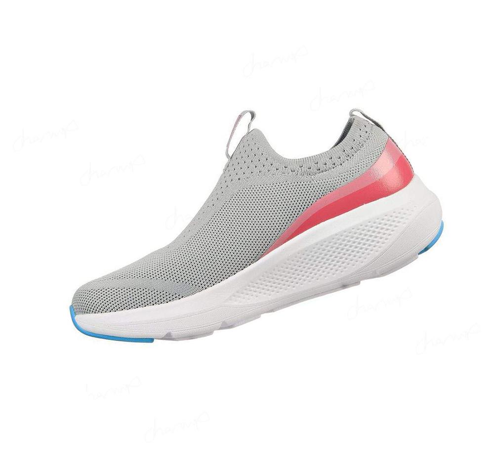 Zapatillas Running Skechers GOrun Elevate - Hot Streak Mujer Gris Rosas | T222R_AR