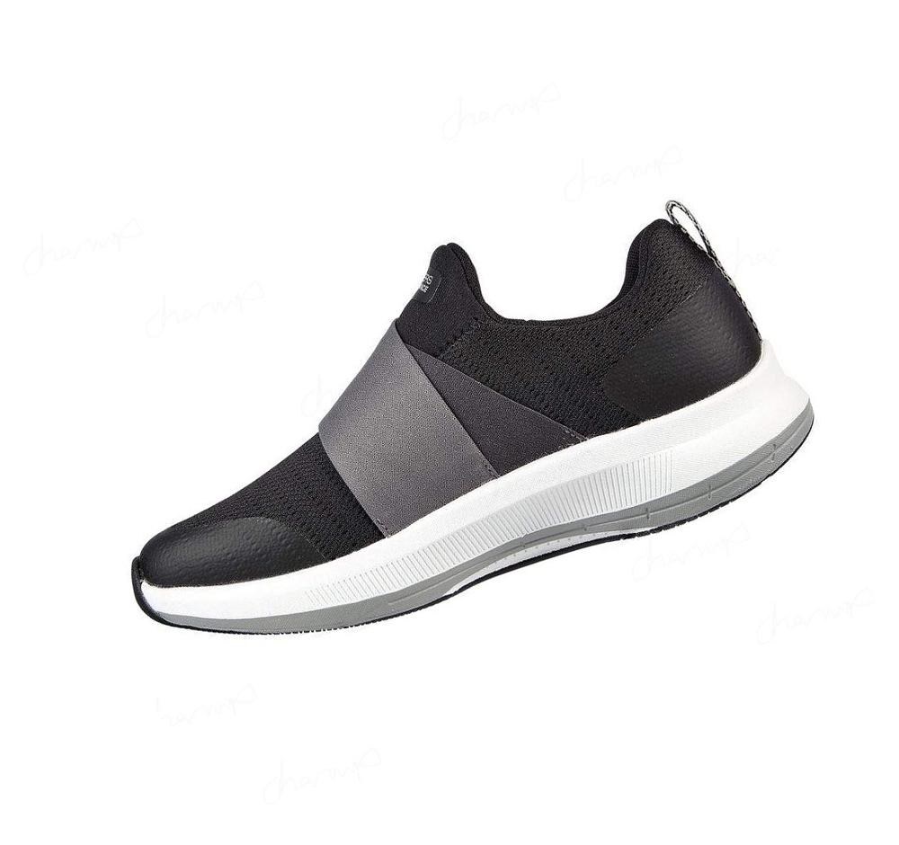 Zapatillas Running Skechers GOrun Pulse - Bold Venture Mujer Negras Gris | 62A8L_AR