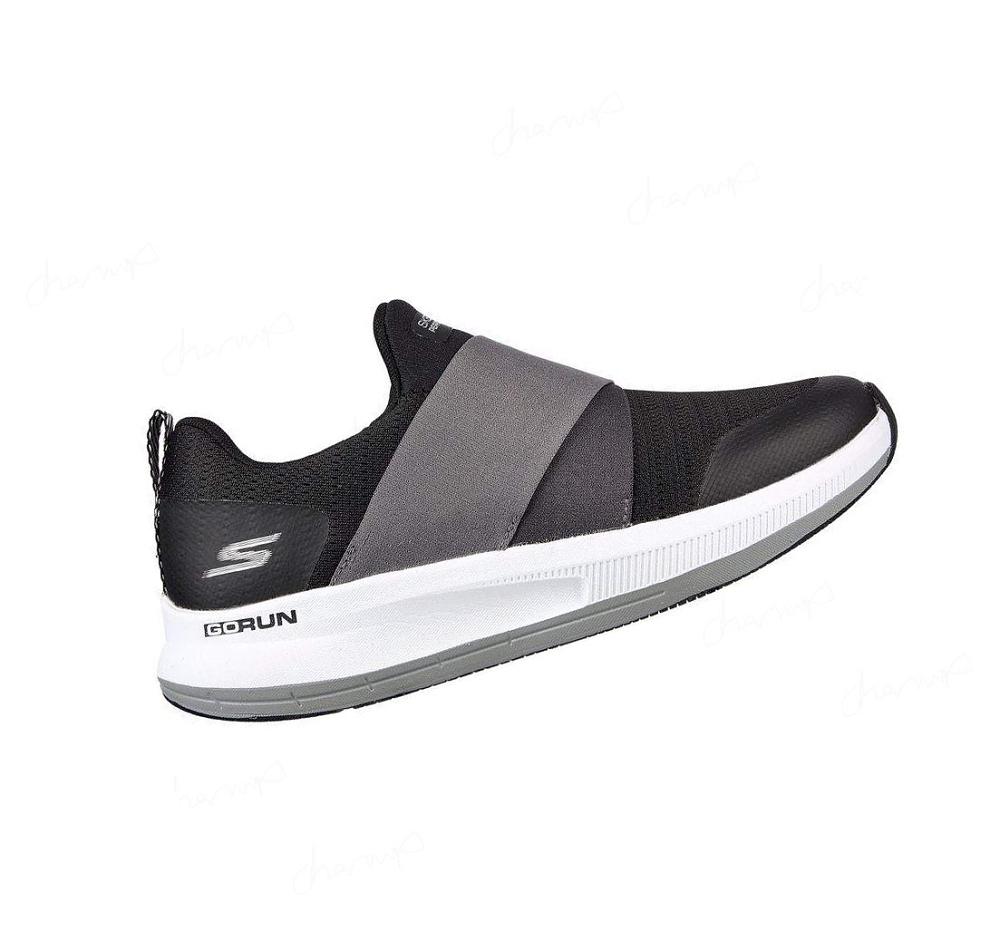 Zapatillas Running Skechers GOrun Pulse - Bold Venture Mujer Negras Gris | 62A8L_AR