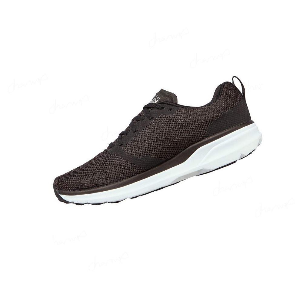 Zapatillas Running Skechers GOrun Pure 2 - Axis Hombre Negras Blancas | 3650S_AR