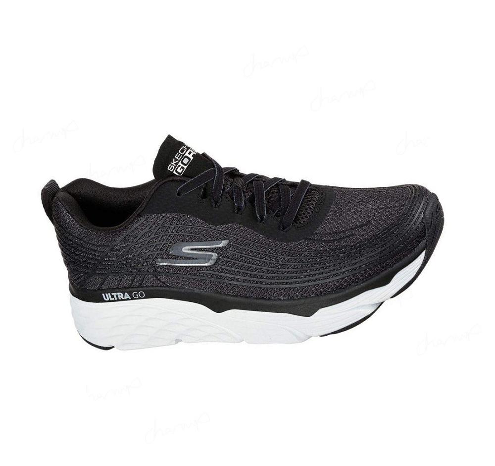 Zapatillas Running Skechers Max Cushioning Elite - Brilliant Hombre Negras Blancas | 613T0_AR