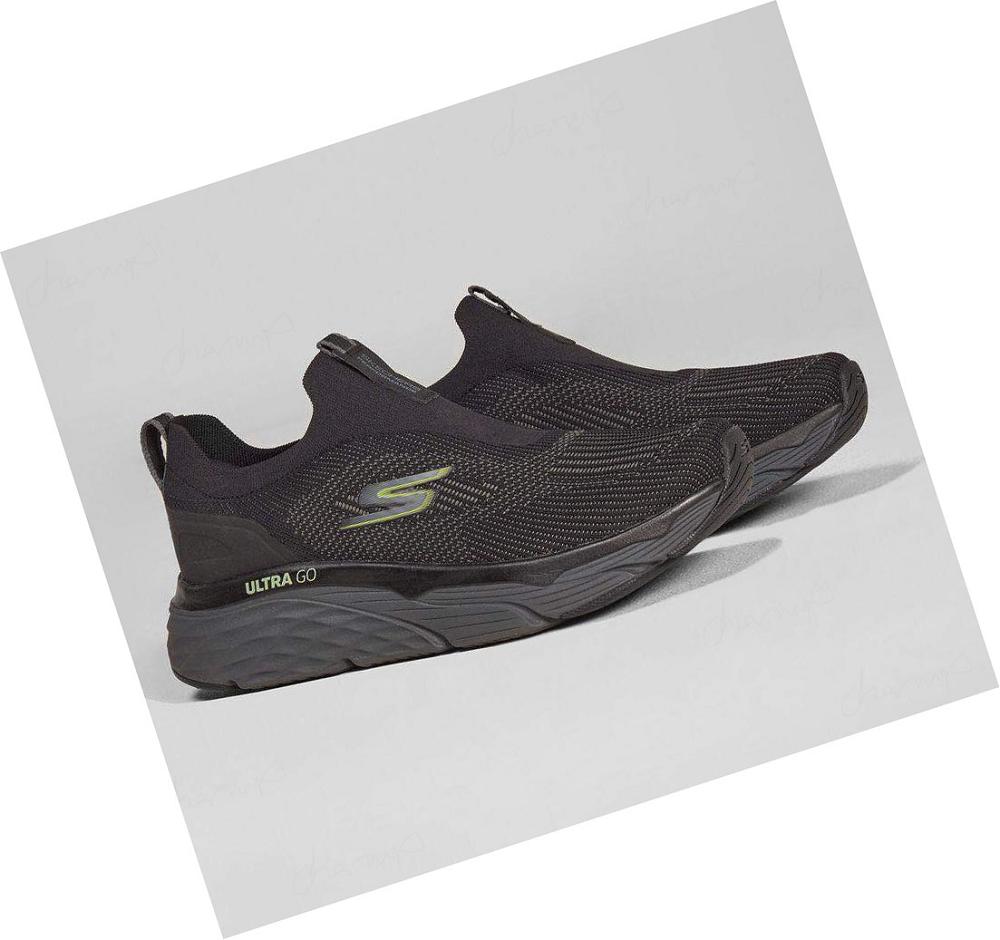 Zapatillas Running Skechers Max Cushioning Elite - Amplifier Hombre Negras | 6162A_AR