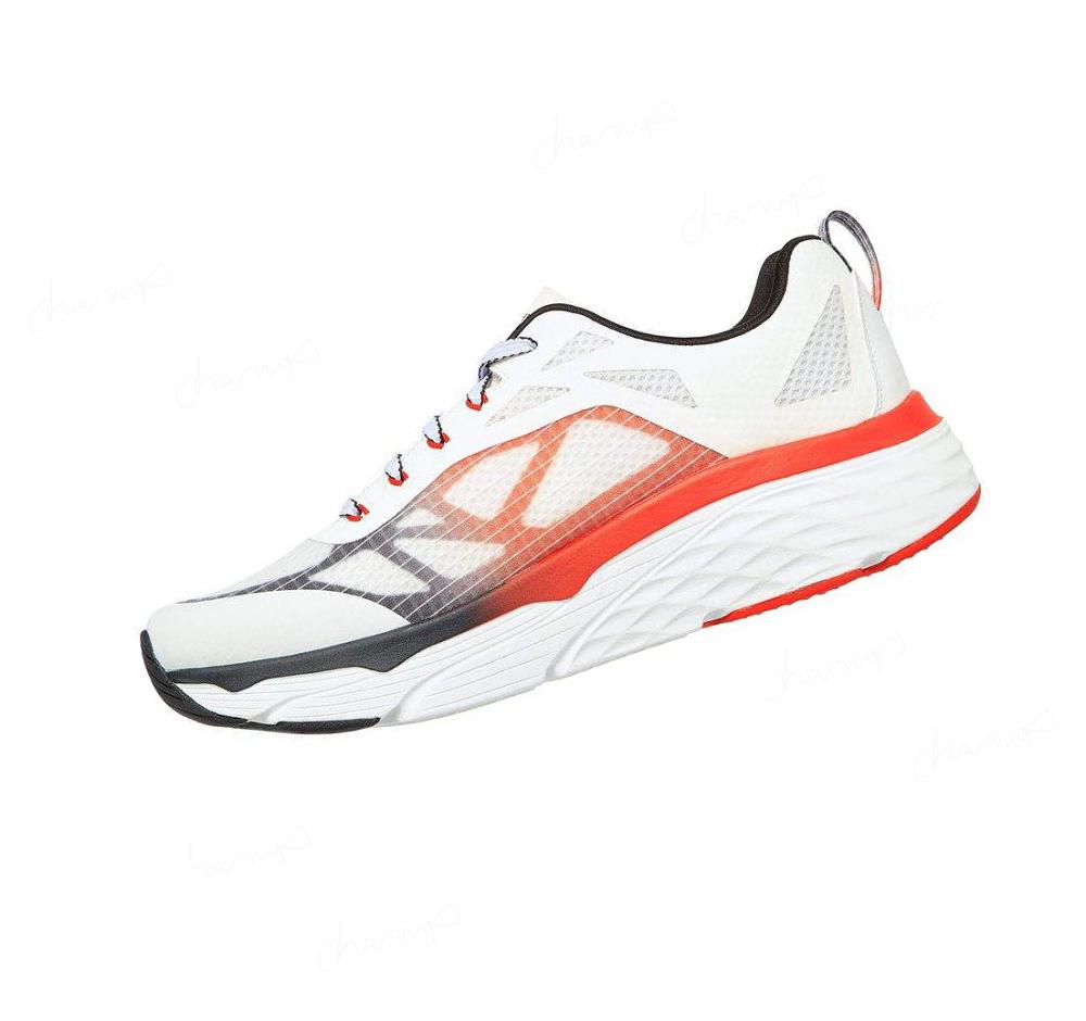 Zapatillas Running Skechers Max Cushioning Elite - Safeguard Hombre Blancas | 616AK_AR