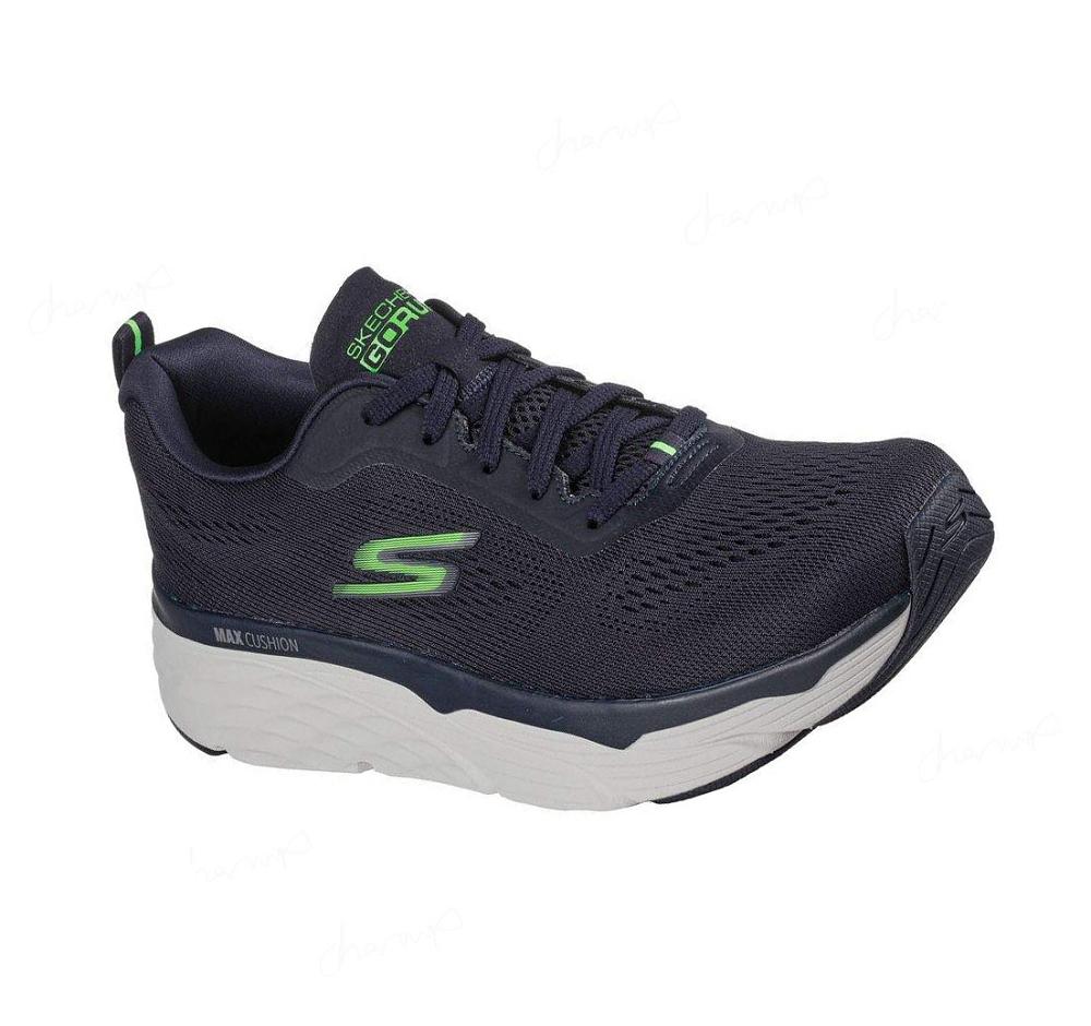 Zapatillas Running Skechers Max Cushioning Elite - Terminus Hombre Azul Marino | 618TQ_AR