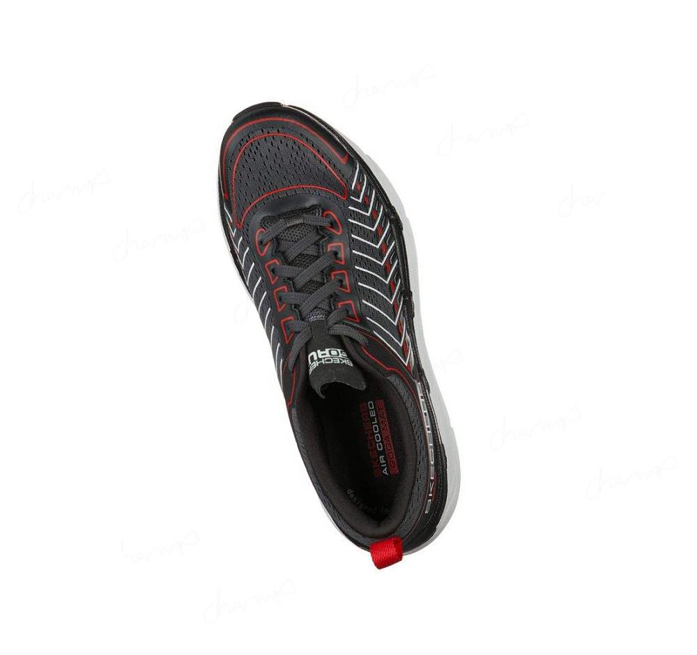 Zapatillas Running Skechers Max Cushioning Premier - Endeavour Hombre Negras Rojas | 626AA_AR