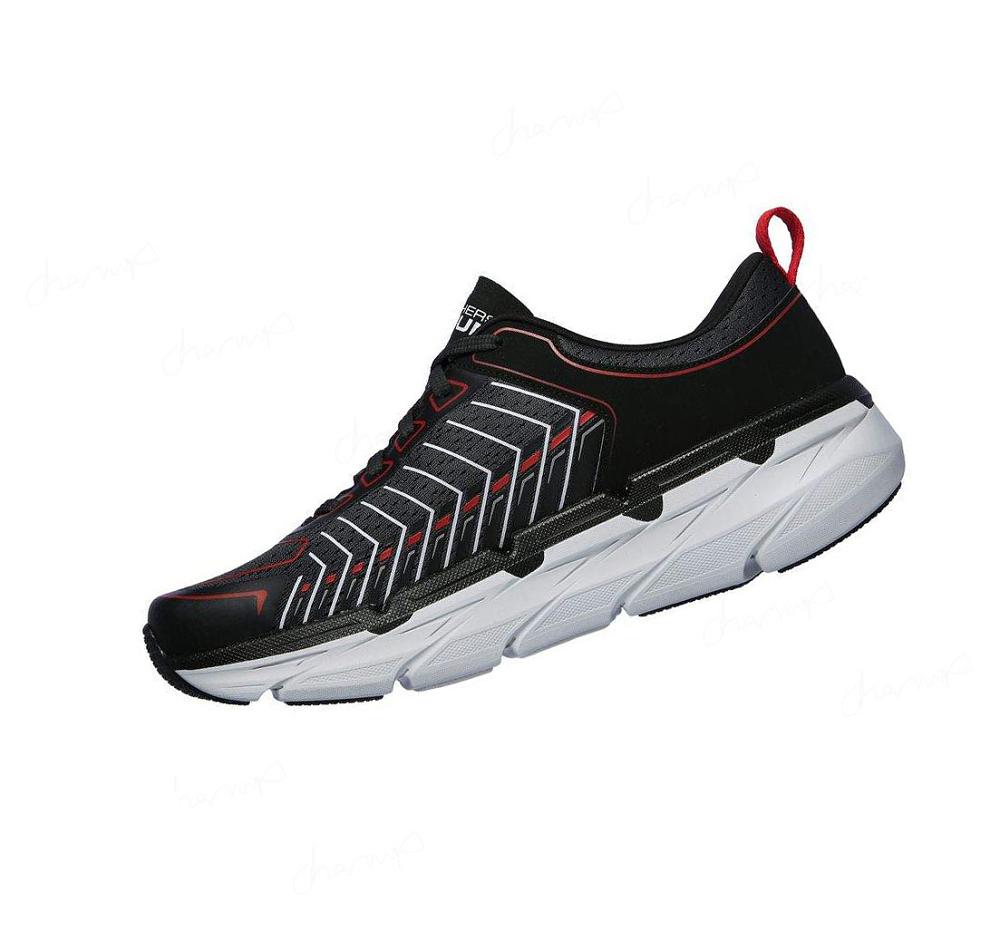 Zapatillas Running Skechers Max Cushioning Premier - Endeavour Hombre Negras Rojas | 626AA_AR