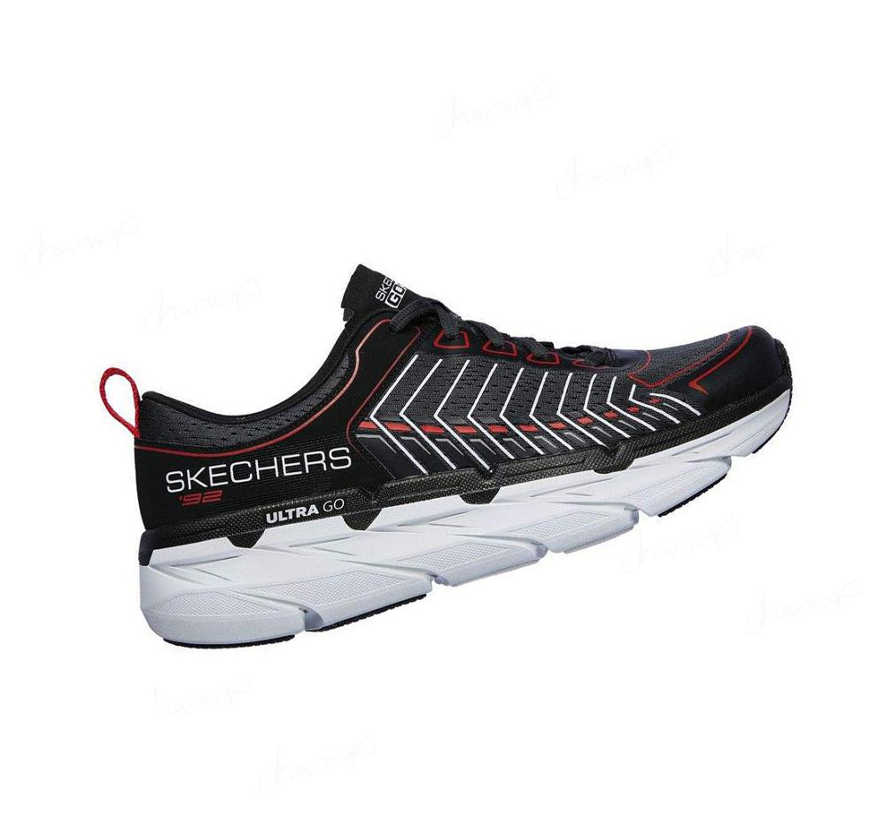 Zapatillas Running Skechers Max Cushioning Premier - Endeavour Hombre Negras Rojas | 626AA_AR