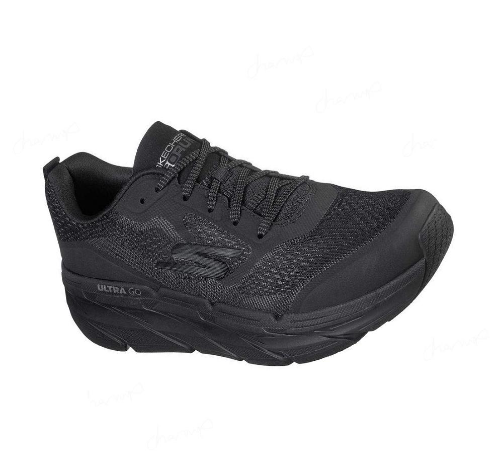 Zapatillas Running Skechers Max Cushioning Premier - Vantage Hombre Negras Gris | 6325A_AR