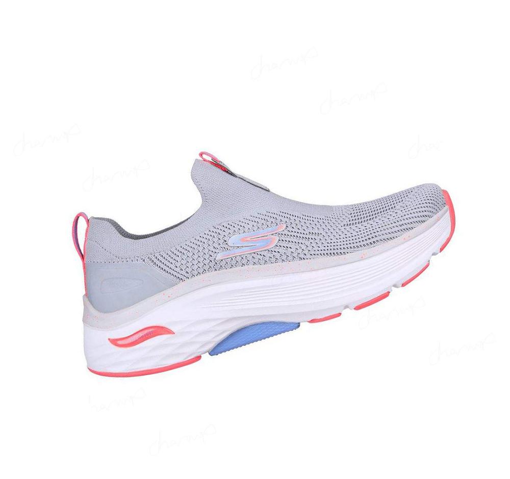 Zapatillas Running Skechers Max Cushioning Arch Fit - Myrona Mujer Gris Rosas | 6998W_AR