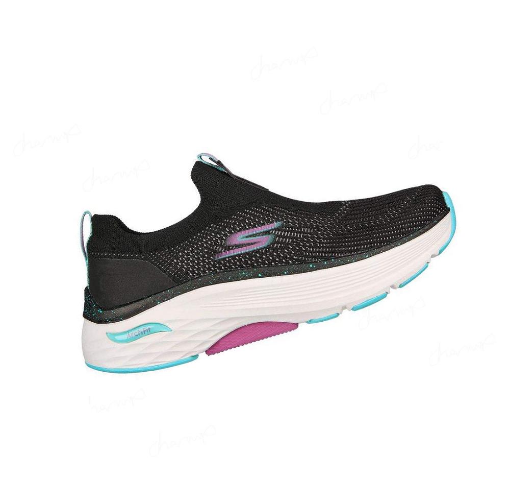 Zapatillas Running Skechers Max Cushioning Arch Fit - Myrona Mujer Negras Turquesa Claro | 69T30_AR