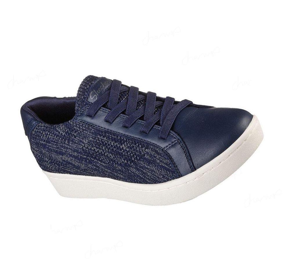 Zapatillas Sin Cordones Skechers Arch Fit Cup - Confidence Booster Mujer Azul Marino | A12AC_AR