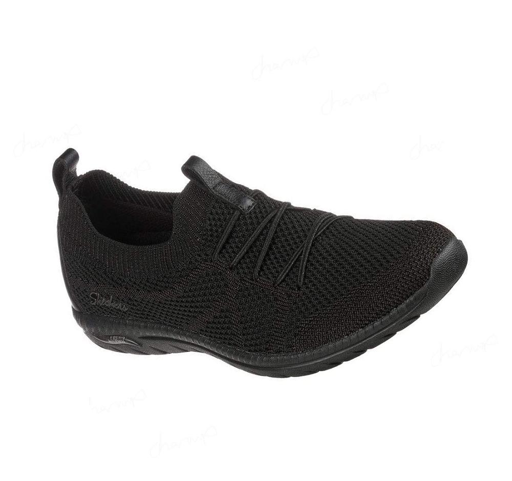 Zapatillas Sin Cordones Skechers Arch Fit Flex Mujer Negras | A1A9B_AR