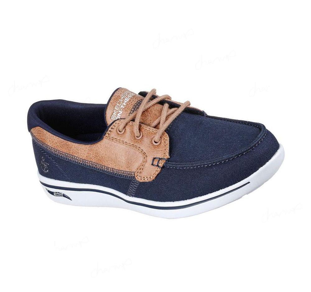 Zapatillas Sin Cordones Skechers Arch Fit Uplift - Cruise\'n By Mujer Azul Marino | A238A_AR