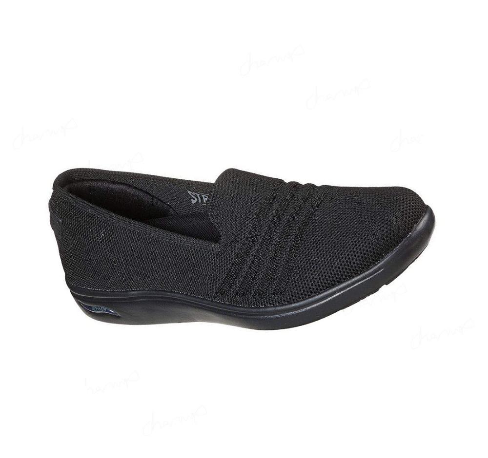 Zapatillas Sin Cordones Skechers Arch Fit Uplift - Cutting Edge Mujer Negras | A263Q_AR