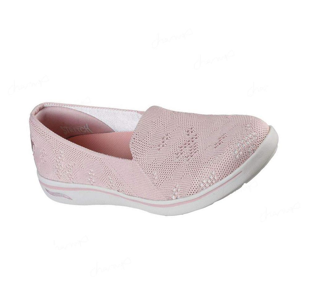 Zapatillas Sin Cordones Skechers Arch Fit Uplift - Wishful Mujer Rosas | A699E_AR