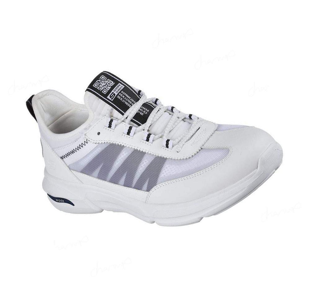 Zapatillas Sin Cordones Skechers Arch Fit Talon - Higson Hombre Blancas | I268R_AR