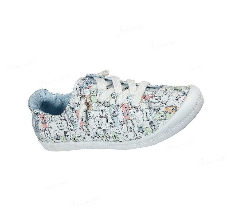 Zapatillas Sin Cordones Skechers BOBS Beach Bingo - Camp Wag Mujer Multicolor | A8TAL_AR