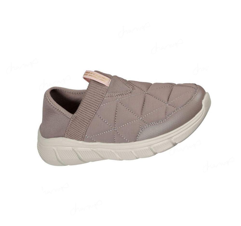 Zapatillas Sin Cordones Skechers BOBS Deporte B Flex - Mighty Puff Mujer Gris Marrones | 6229B_AR