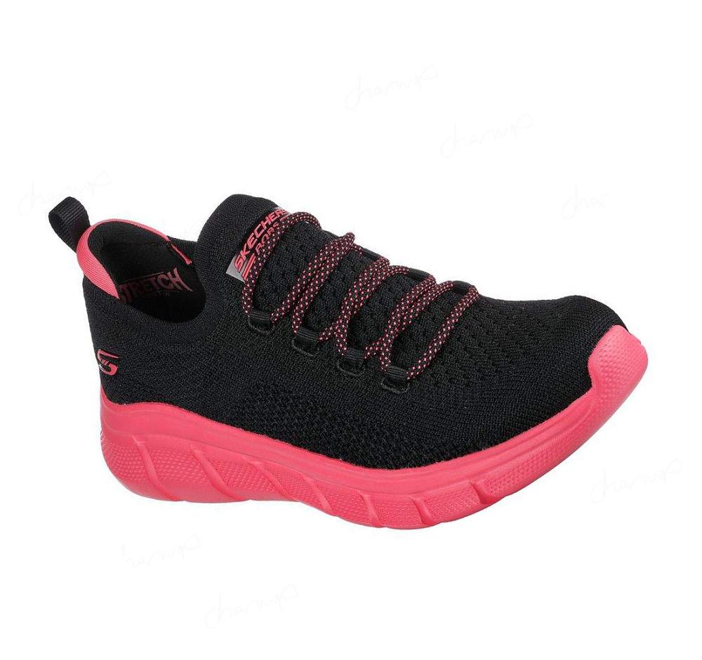 Zapatillas Sin Cordones Skechers BOBS Deporte B Flex - Step And Go Mujer Negras | I1T3P_AR