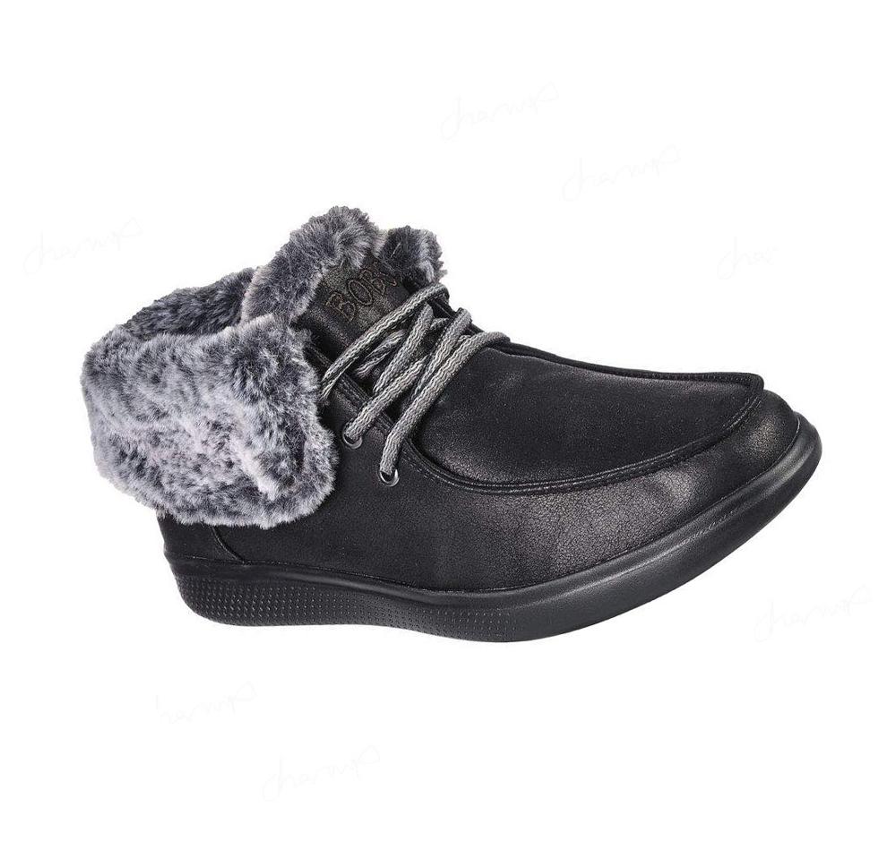 Zapatillas Sin Cordones Skechers BOBS Skipper - Hang Glider Mujer Negras | 33A65_AR