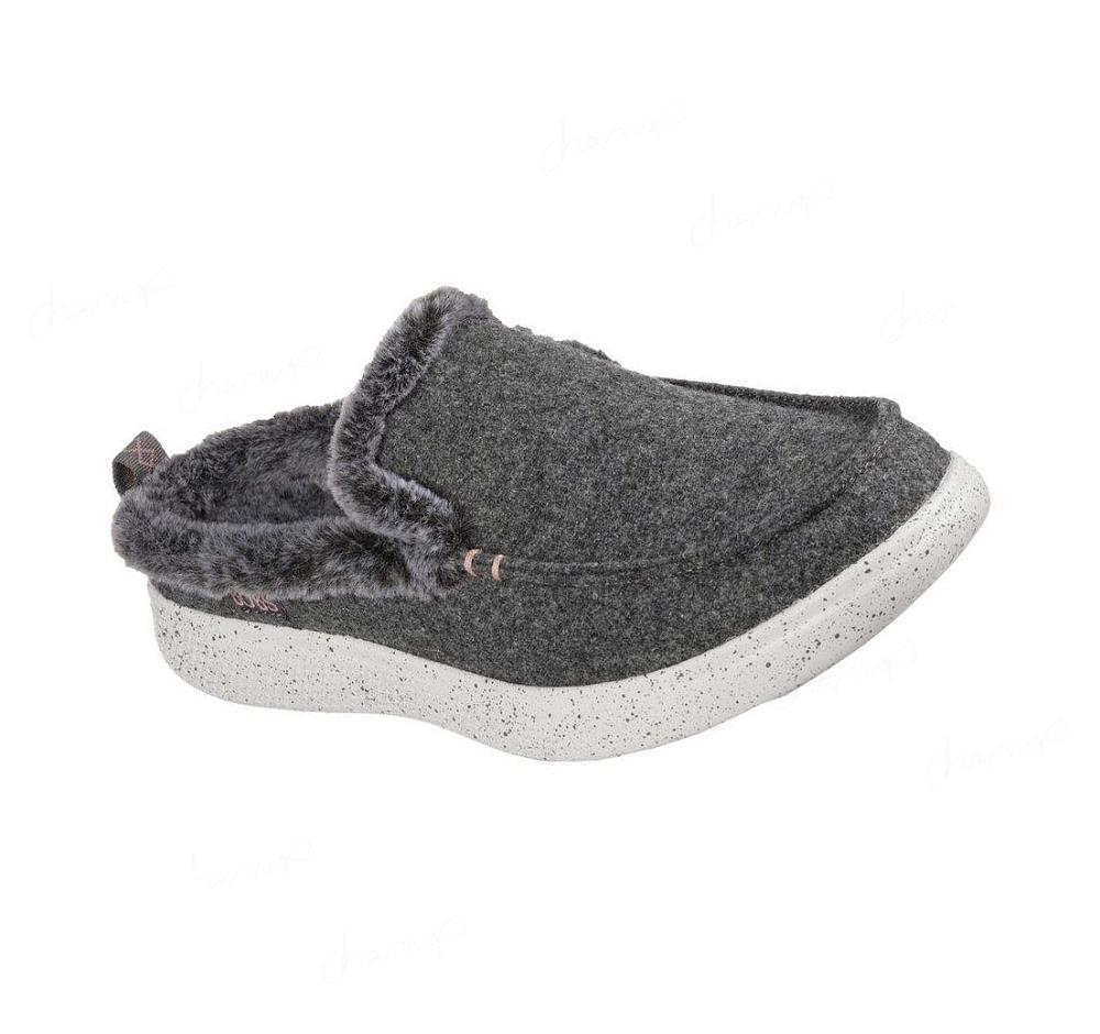 Zapatillas Sin Cordones Skechers BOBS Skipper - Wild Wooly Mujer Gris | A25AC_AR