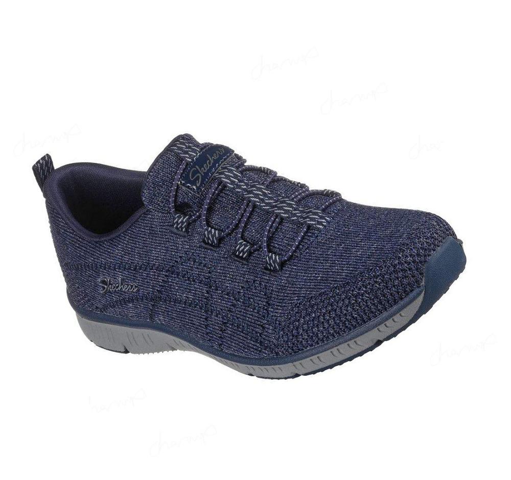 Zapatillas Sin Cordones Skechers Be-Cool - Mood Boost Mujer Azul Marino | A8T13_AR