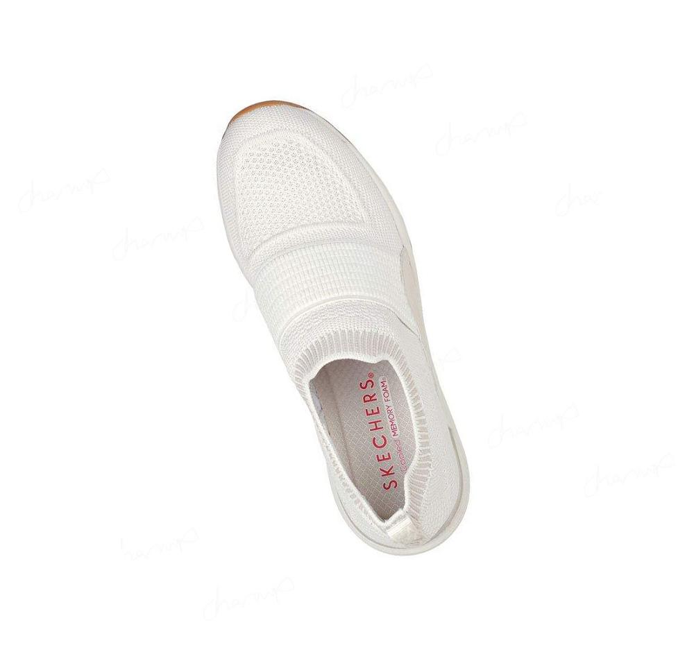 Zapatillas Sin Cordones Skechers Billion - Over the Top Mujer Blancas | T3A9D_AR