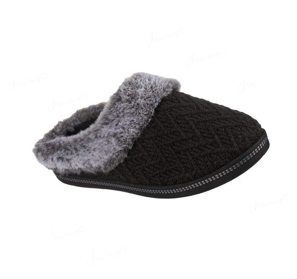 Zapatillas Sin Cordones Skechers Cozy Campfire - Home Essential Mujer Negras | 335AA_AR