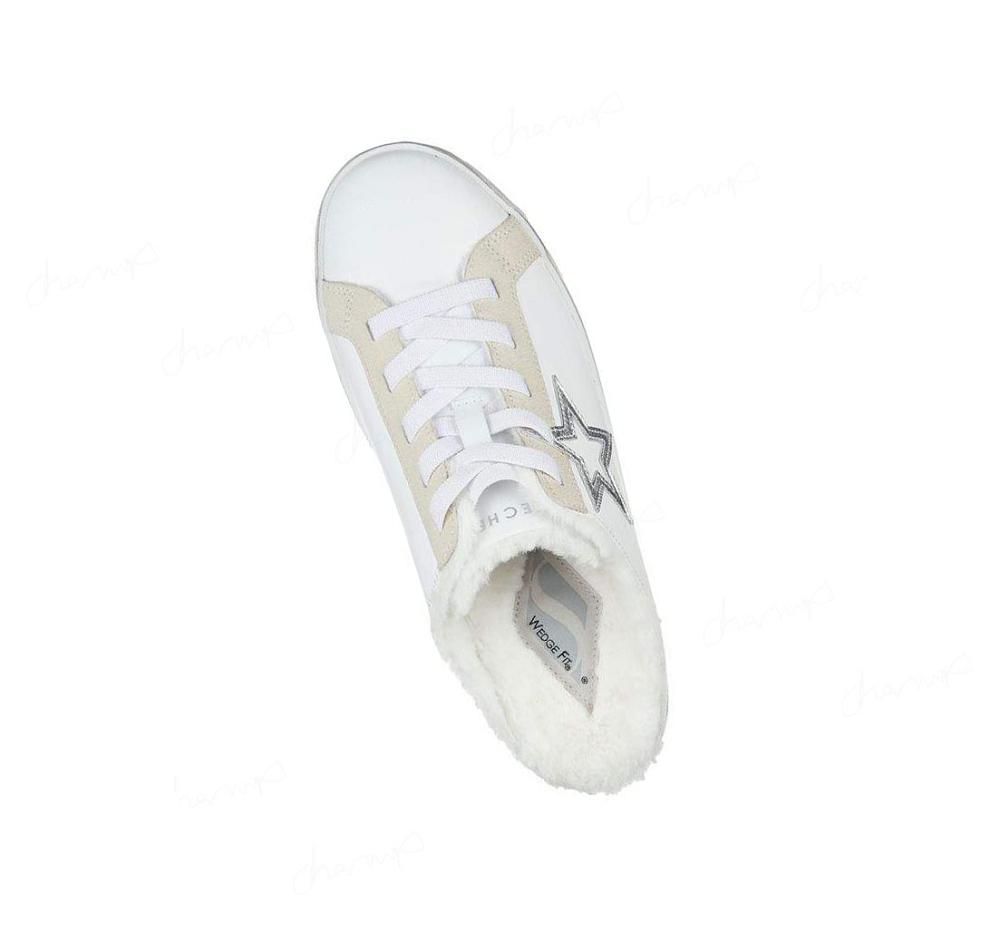 Zapatillas Sin Cordones Skechers Diamond Starz - Wear-Ever Mujer Blancas | A60AK_AR