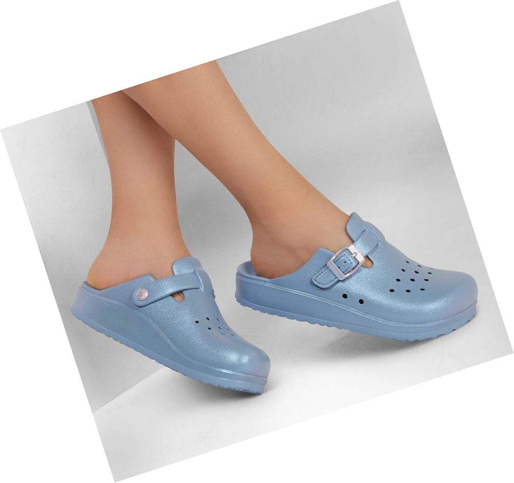 Zapatillas Sin Cordones Skechers Foamies: Cali Breeze 2.0 - Sugar Kisses Mujer Azules Claro | 31T1Q_AR