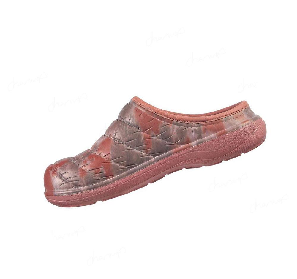 Zapatillas Sin Cordones Skechers Foamies: Cozy Camper Forro - Moody Skies Mujer Moradas | 32T1G_AR