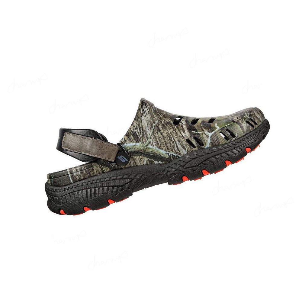 Zapatillas Sin Cordones Skechers Foamies: Creston Ultra - Fixated Hombre Negras Multicolor | 3868R_AR