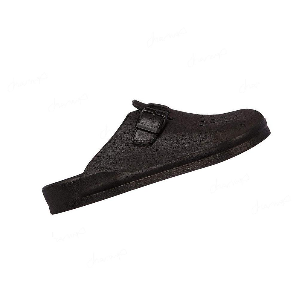 Zapatillas Sin Cordones Skechers Foamies: Cali Surf - Beach Break Hombre Negras | 3993B_AR