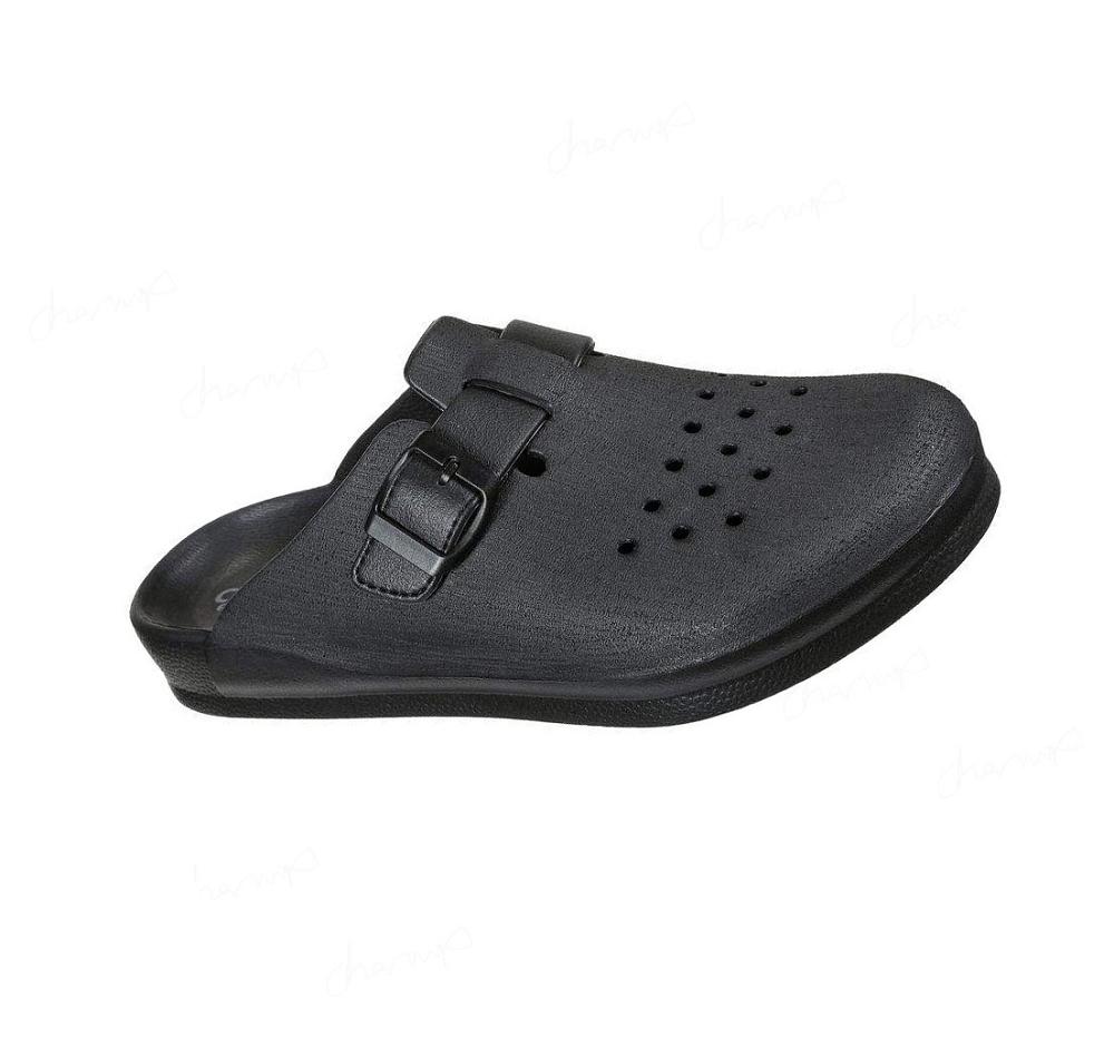 Zapatillas Sin Cordones Skechers Foamies: Cali Surf - Beach Break Hombre Negras | 3993B_AR